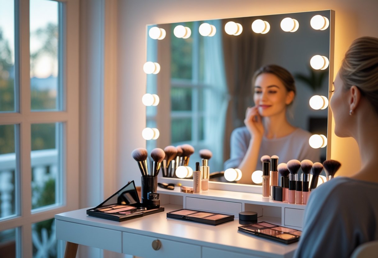 Sådan vælger du det perfekte sminkebord til dit hjem